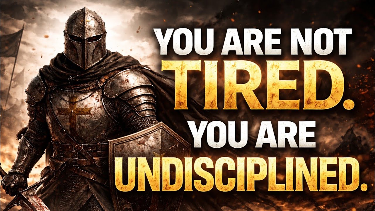 You are not Tired you are Undisciplined