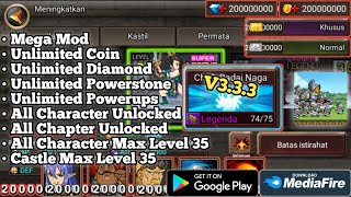 Kingdom Wars Mod Apk V3.3.3 Terbaru All Character Unlocked - Unlimited Diamond screenshot 1