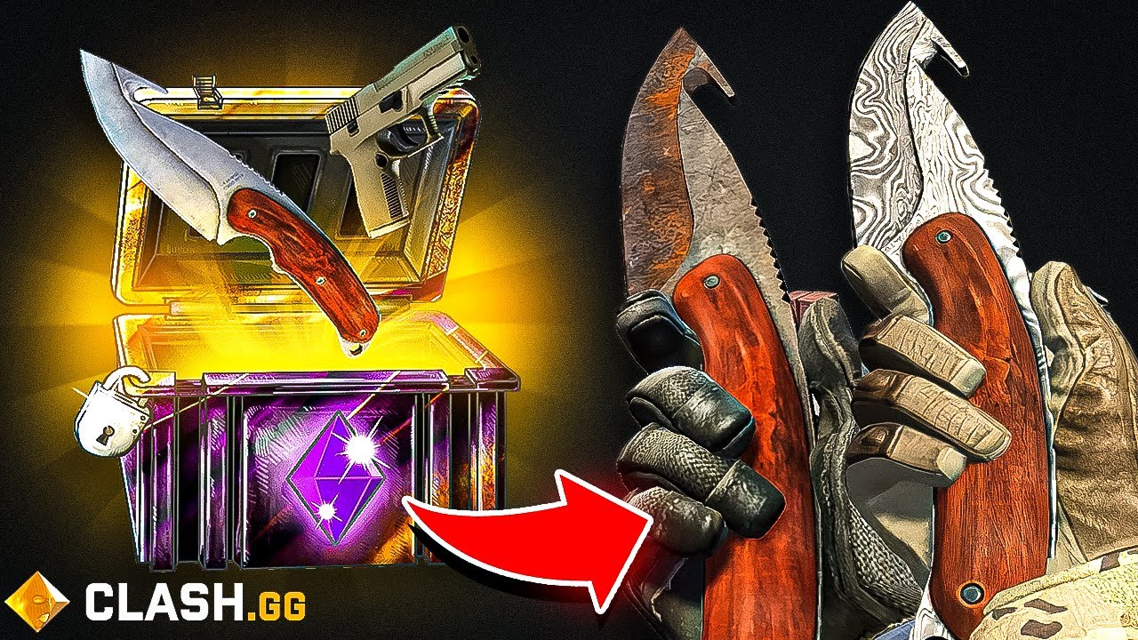 INSANE KNIFE PULLED FROM The NEW SITE (Clashgg)
