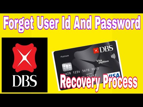 How To Recover User Name And Password DBS Bank | DBS Forget Password Log In Process Step By Step
