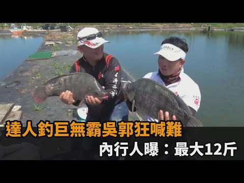 巨無霸吳郭魚釣到斷竿！他挑戰「金牛池」狂喊難 內行人曝：最大12斤－民視新聞