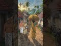 80s,90s Tamil Village Life in Ghibli Style 🌾 | Nostalgic Countryside Animation