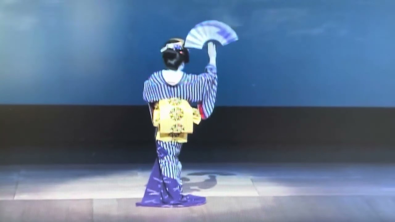 新舞踊 弘扇舞姿より 「いつわり さのさ」(高橋キヨ子) - YouTube