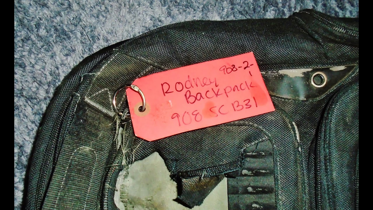 TWD RODNEY'S BACKPACK I OWN RODNEY'S SCREEN USED BACKPACK WITH