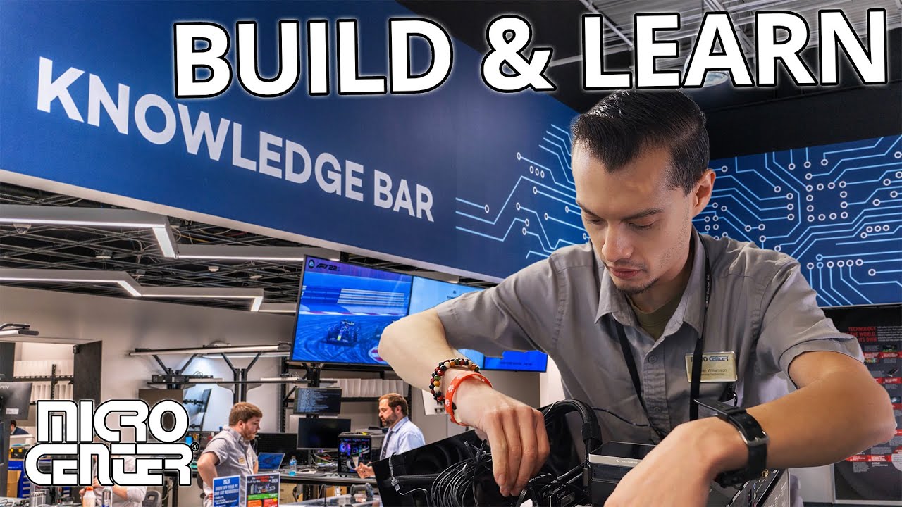 Micro Center Pc Building Service Micro Center's Build & Learn Service Takes The Stress From Your PC ...