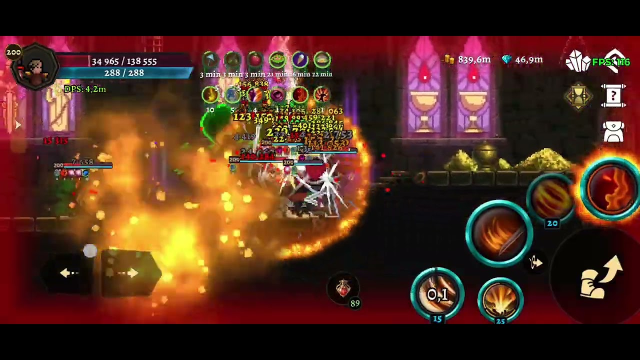 Darkrise Warrior build full dmg VS Reaper Insanity (my bad buff) and good buff boss ( bleeding ) 