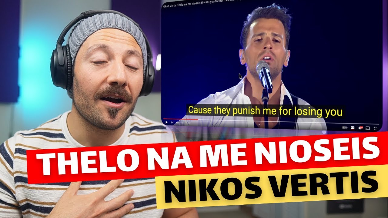 🇨🇦 CANADA REACTS TO Nikos Vertis | Thelo na me nioseis reaction