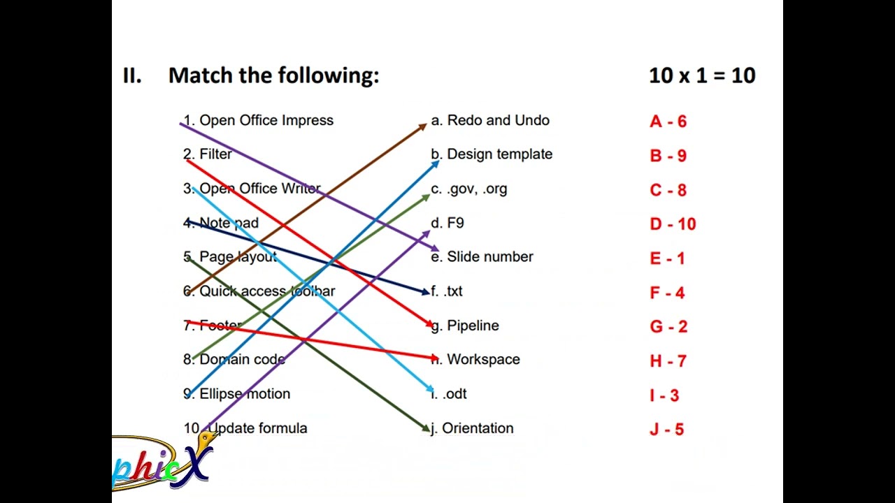 1 Mark Questions and Answers - Todays COA Theory Examination - 23 04 2022