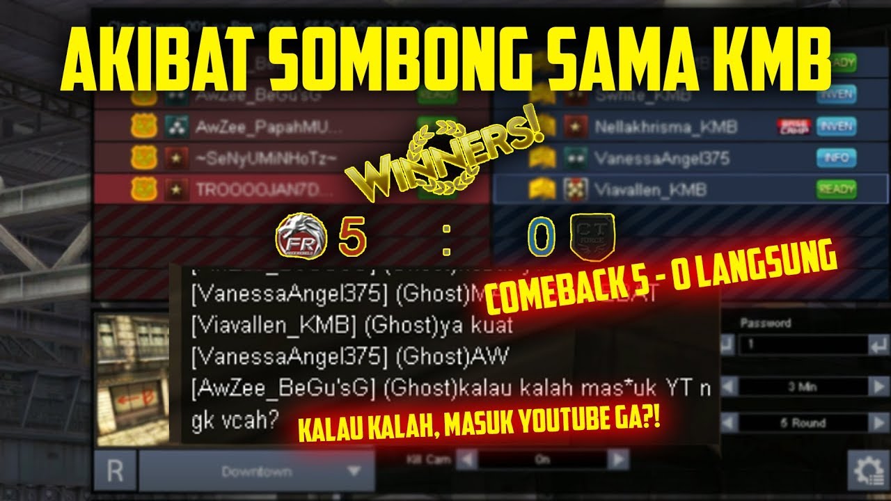 SOMBONG SAMA KMB? AUTO COMEBACK LANGSUNG !! // Gameplay Pointblank Zepetto Indonesia