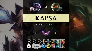 Kai'Sa ADC vs Nautilus - KR Master Patch 14.9