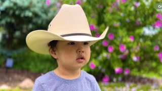 Children's Bullhide Straw Cowboy Hat