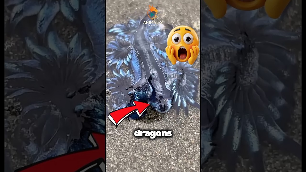 Топ-3 морских животных, похожих на крошечных драконов 🐉🌊 