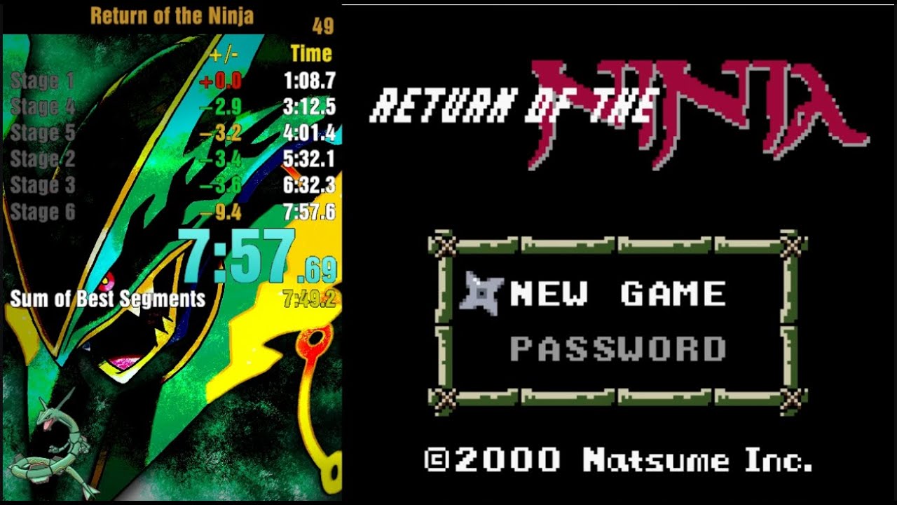 Return of the Ninja GBC 7:57 - YouTube