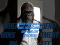 bigfoot knows he was wrong