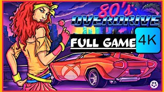 80's OVERDRIVE | LONGPLAY | FULL GAME 100% COMPLETE (4K 60 FPS) screenshot 3