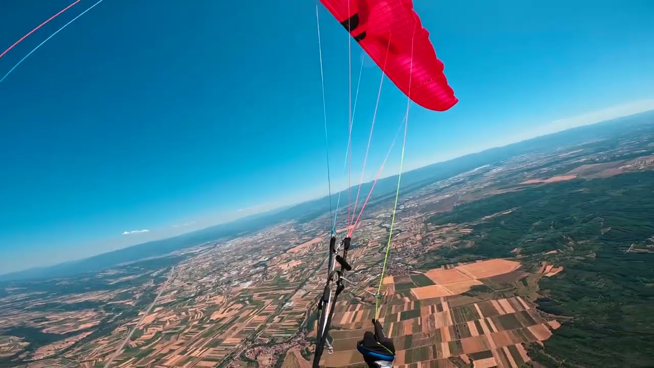 Paragliding - Sićevo, Serbia (unfinished triangle)