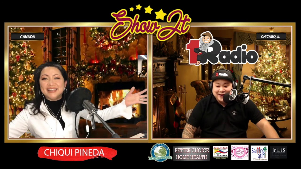 Joined 1Radio Chicago's DJ Eric for some Christmas and Muni-muni Carols