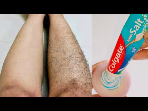 Colgate paste and onion for hair removal | Colgate use for hair removal
