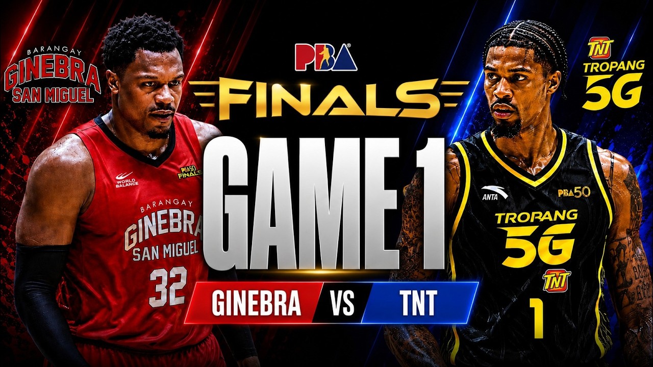 GINEBRA VS TNT PBA FINALS GAME 1 COMMISSIONER'S CUP 2026