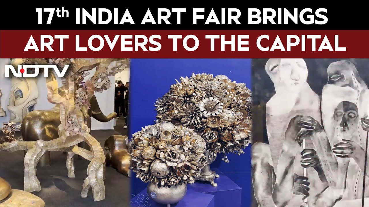 17th India Art Fair Brings Art Lovers To The Capital