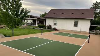 Watch this before picking colors for your pickleball court!