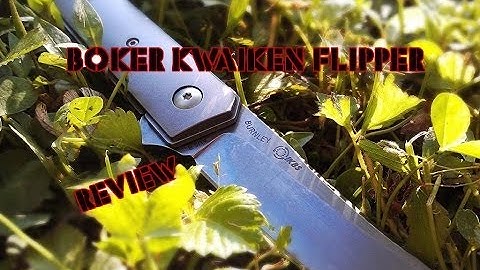 Knife Review: Boker Kwaiken Titanium Flipper