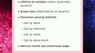CS3501 UNIT 4 Source language issues compiler design