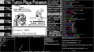 Twitchplayspokemon - Anniversary red - Catching Mew ( Stats & Chat )