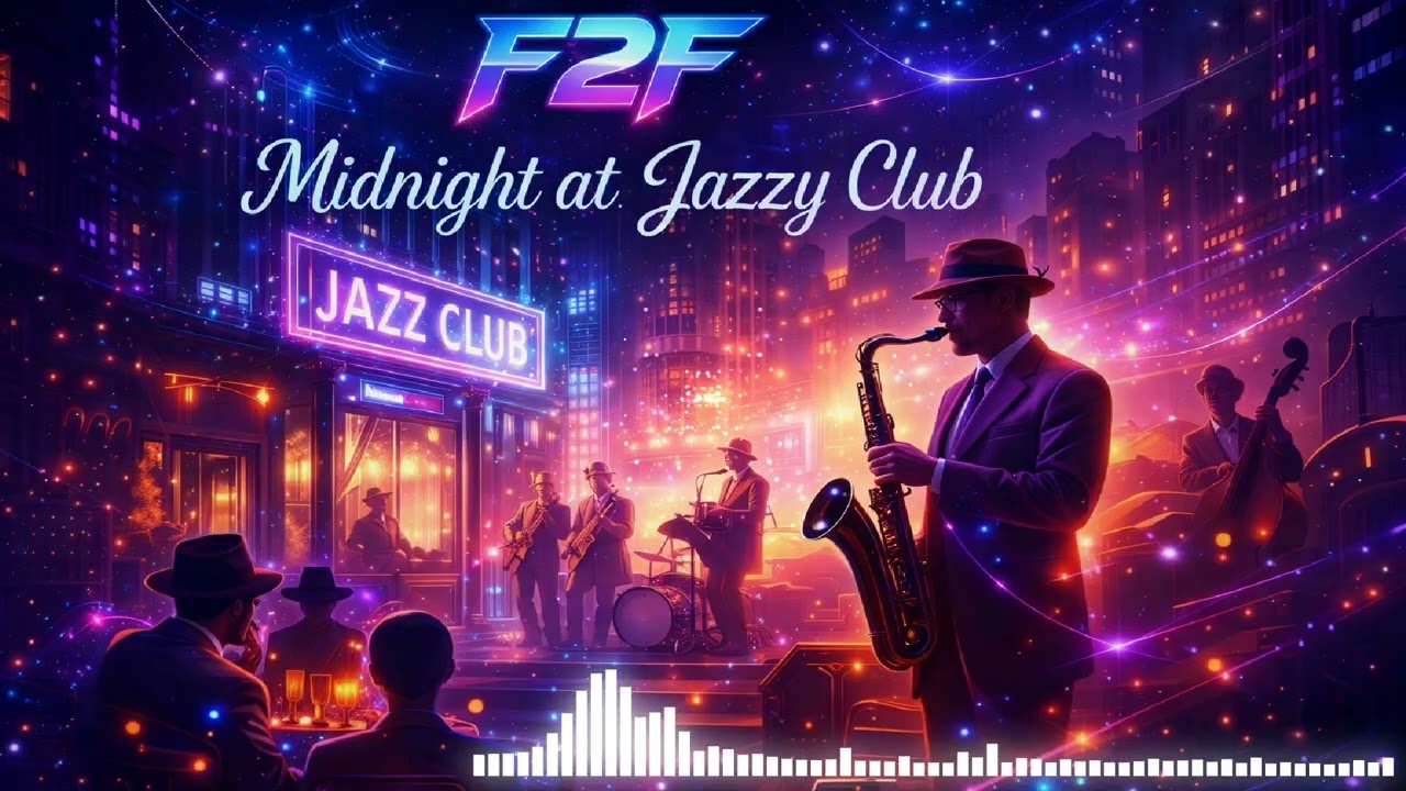 F2F — Midnight at Jazzy Club | Dreamy Trance with Jazz Vibes | Electronic Night Music