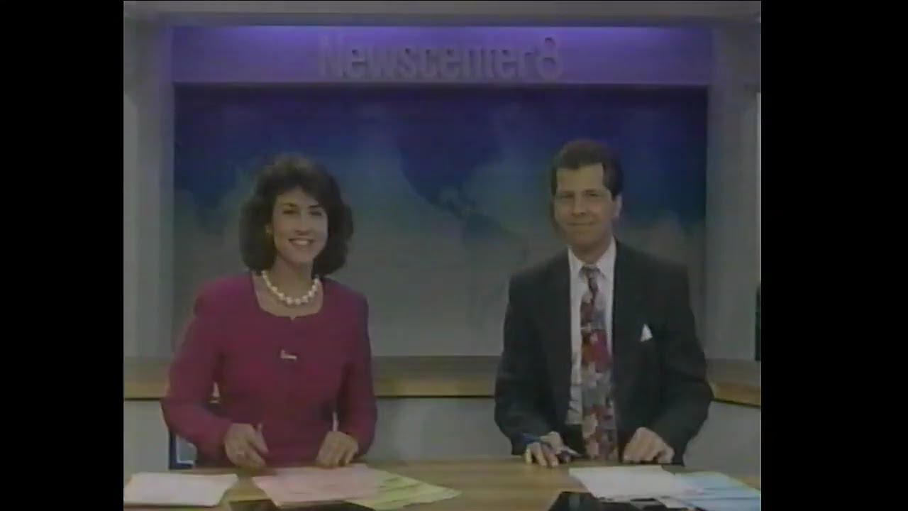 1991 Newscenter 8 (Fox 8) Cleveland Newscast / One Tank Trips / Commercials (VHS, 1991)