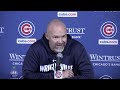 "The little things are what contribute to the big number." | David Ross on Cubs Win Streak