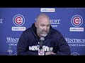 "The little things are what contribute to the big number." | David Ross on Cubs Win Streak