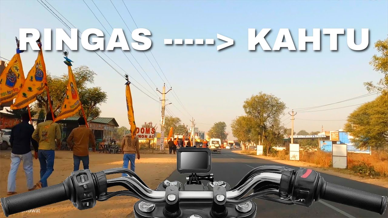 Ringas → Khatu Shyam | Padyatra Route POV Bike Ride (Full Road Experience)