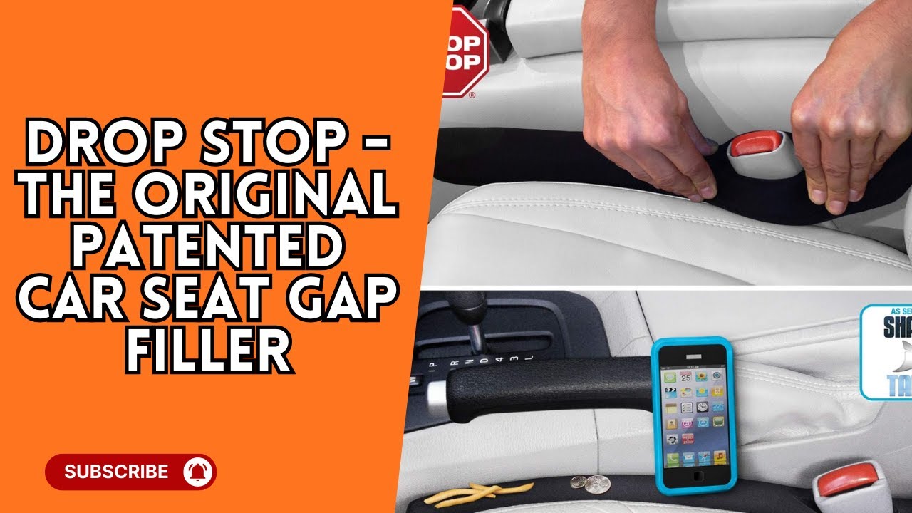 Drop Stop Seat Gap Filler | Original Shark Tank Car Console Fix