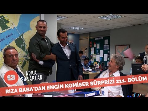 Rıza Baba'dan Arka Sokaklar Ekibine Büyük Sürpriz 211. Bölüm