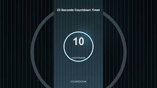 23 Second Timer | Quick Countdown