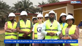 Download Lagu L’AGUIFIL visite les chantiers de jobomax à Coyah  MP3