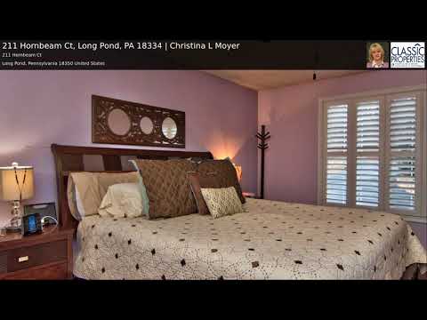 211 Hornbeam Ct, Long Pond, PA home video tour
