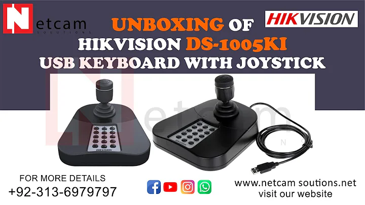 Unboxing and Review of Hikvision DS-1005KI#netcamsolutions #netcam #wahcantt#hikvision#unboxing