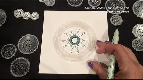 ASMR One More 1/2 hour of Spirograph (asmr, spirograph, soft talking, Youtube, Video)