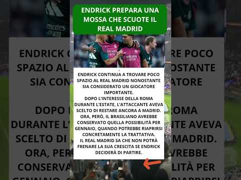 Video Endrick prepara una mossa che scuote il Real Madrid