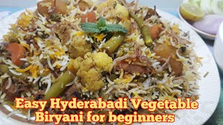 Hyderabadi Veg dum Biryani |Vegetable Biryani Recipe | How to make Biryani at home |Rihana's Recipes