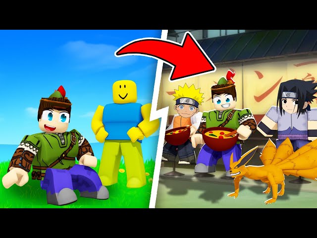 CONSEGUI O MELHOR EXÉRCITO NINJA DO NARUTO NO ROBLOX!! (ANIME WORLDS) 