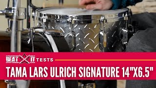 Mighty Sound: Tama Lars Ulrich Signature Snare Drum I A Test by EN BeatitTV