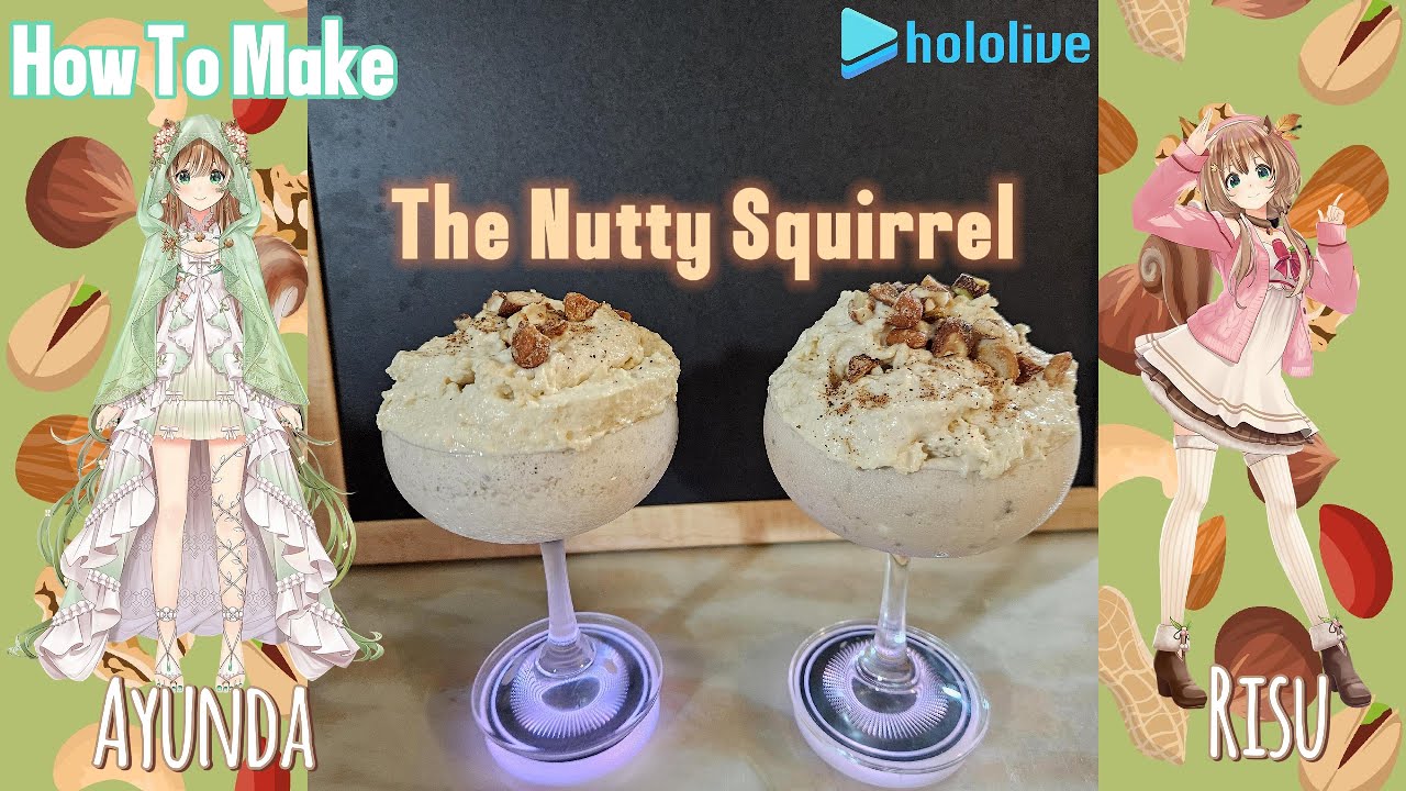 🐿️ Happy Anniversary Ayunda Risu 🐿️ | The Nutty Squirrel #hololive #cocktail