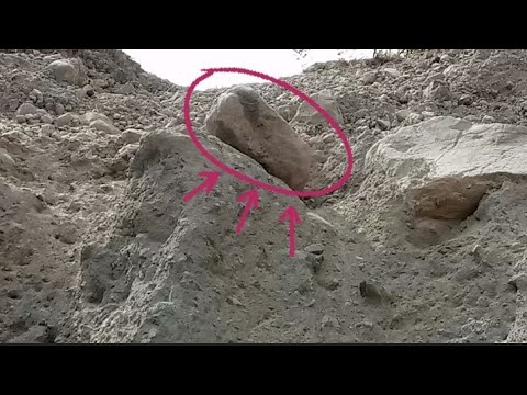 Prone Rocks ONE OF THE ROCKS ABOVE THE CLIFF IS PRONE TO LANDSLIDE - YouTube