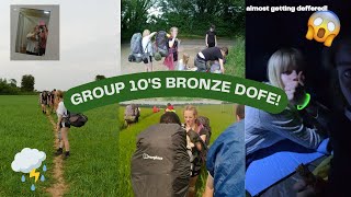 alright here it is... group 10's bronze dofe (thunderstorms and tears included)