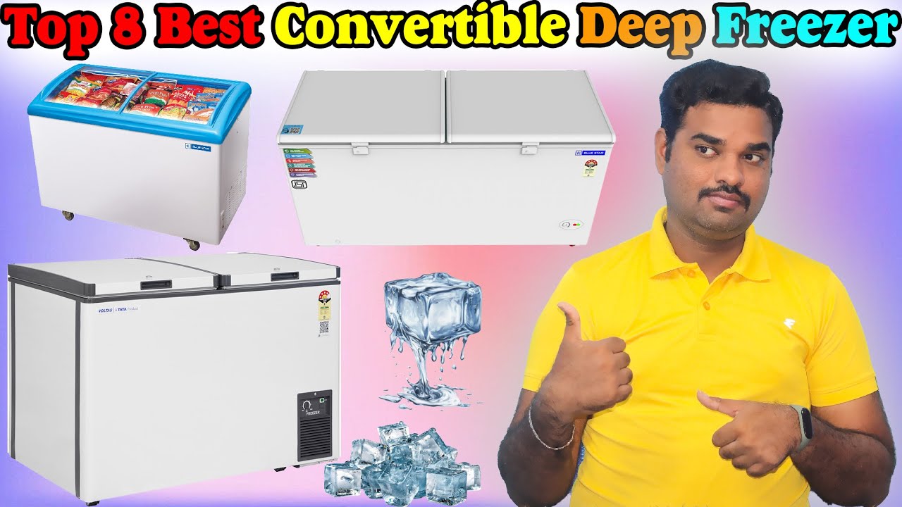 ✅ Top 8 Best Deep Freezer In India 2025 With Price |Convertible Deep Freezer Review & Comparison