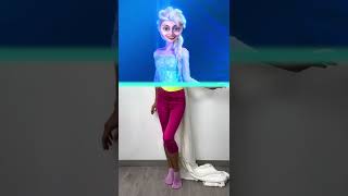Elsa Frozen Let it go Challenge #shorts by Anna Kova