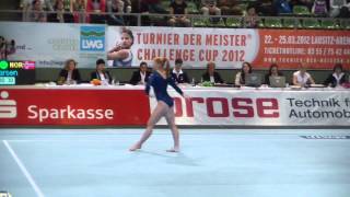 Tina Madeleine Larsen Fx Qual, Cottbus Challenger Cup 2012